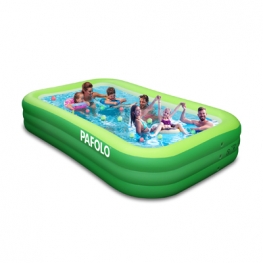 Swimming Pool, 120" X 72" X 22" Full-Sized, Swimming Pools Above Ground, Inflatable Pool for Kids and Adults, Pools for Backyard, Outdoor, Garden, Summer Water Party